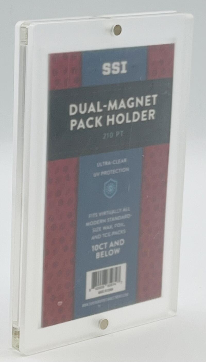 Superior Sports Investments SSI Dual Magnetic 10 Card Pack Holder 210PT Image 1
