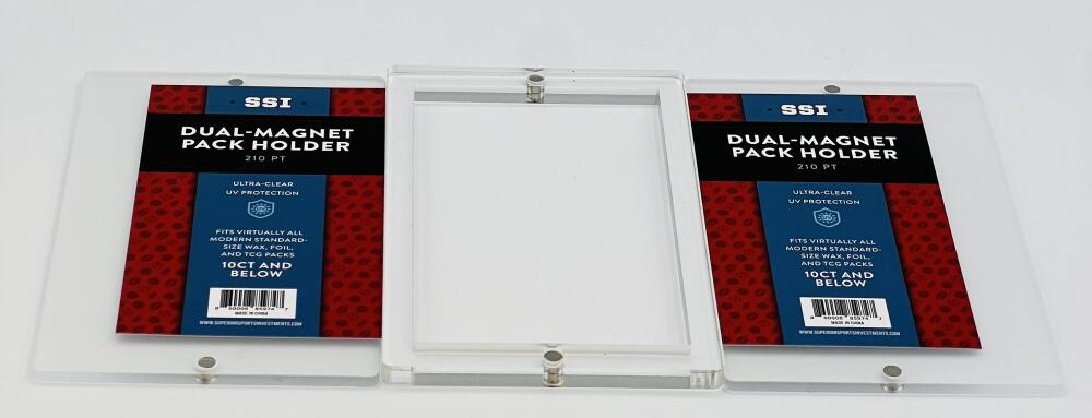Superior Sports Investments SSI Dual Magnetic 10 Card Pack Holder 210PT Image 4