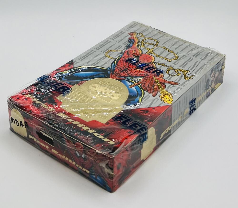 1994 Fleer Spider-Man First Edition Marvel Universe Trading Cards Box Image 2