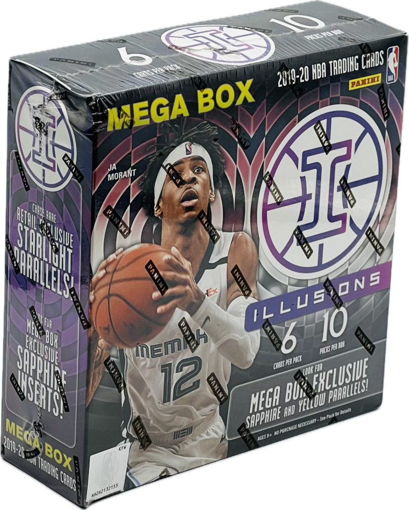 2019-20 Panini Illusions Basketball Mega Box Image 1
