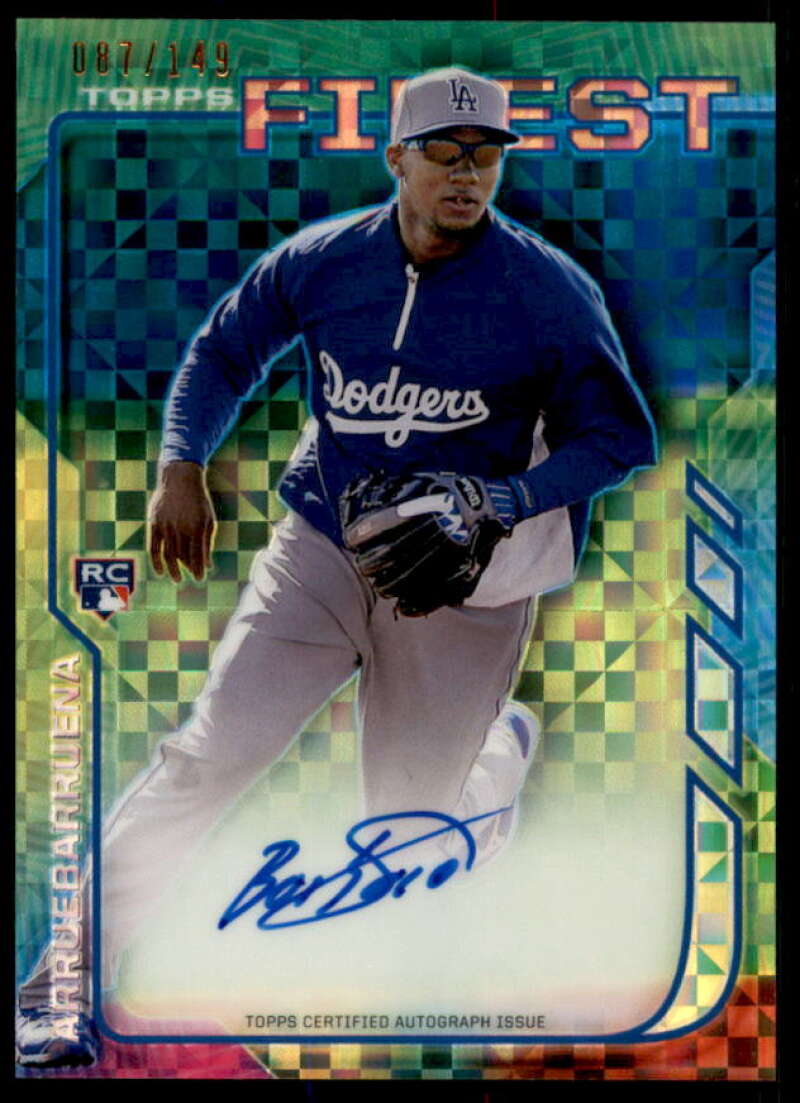 Erisbel Arruebarrena Rookie Card 2014 Finest Rookie Autographs X-Fractors #RAEA  Image 1