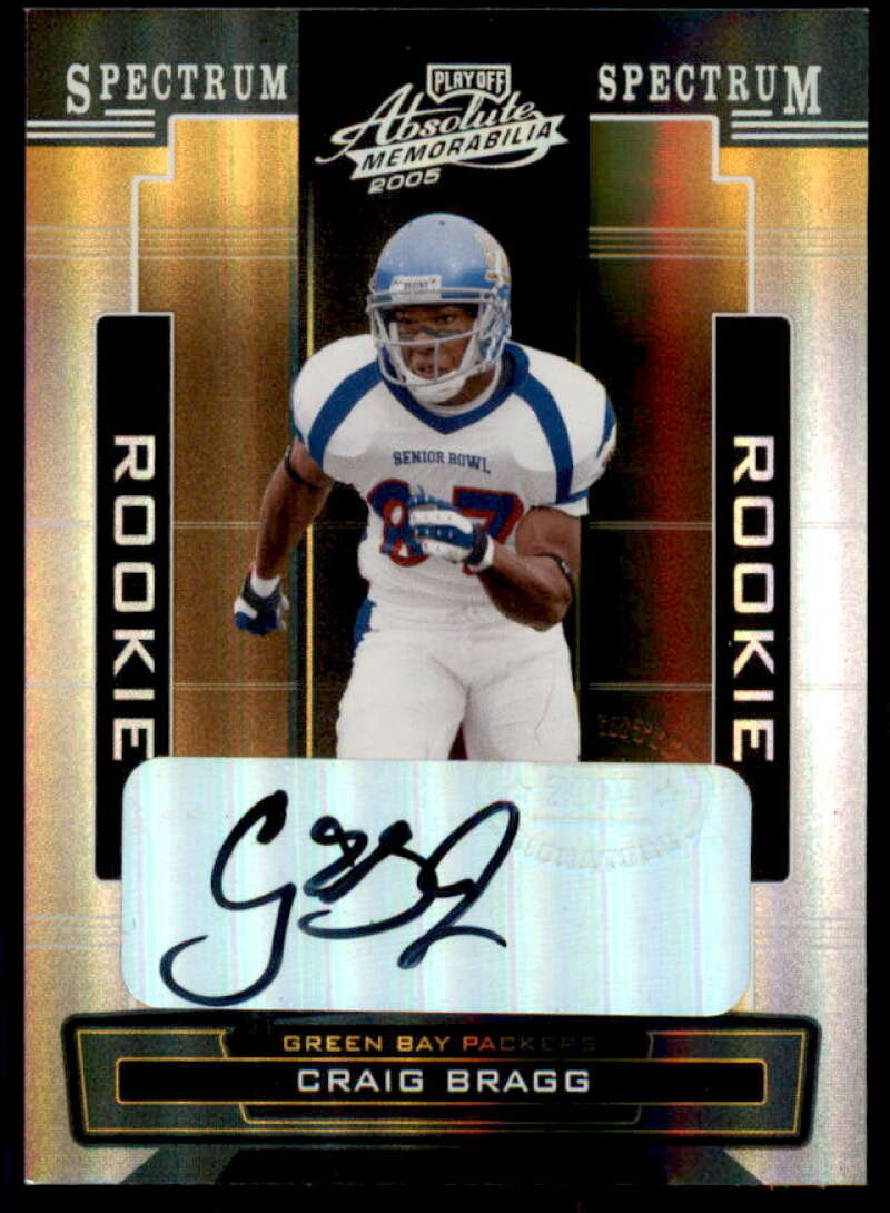 Craig Bragg Rookie 2005 Absolute Memorabilia Spectrum Silver Autographs #185  Image 1