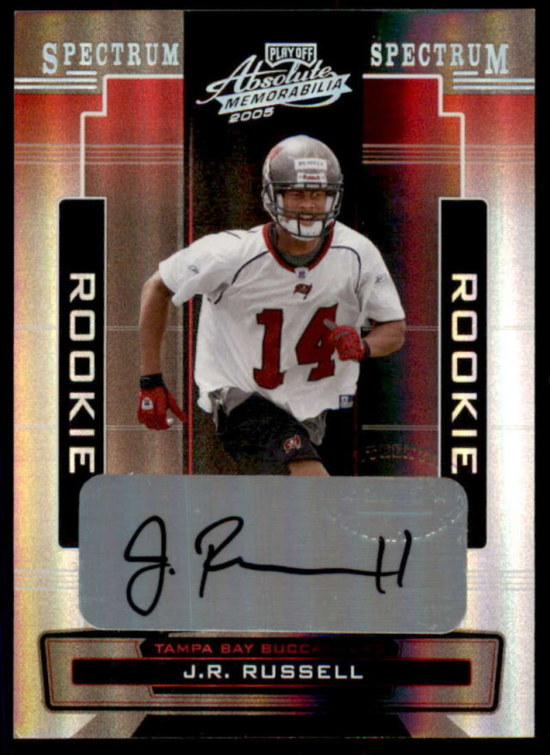 J.R. Russell Rookie 2005 Absolute Memorabilia Spectrum Silver Autographs #194  Image 1