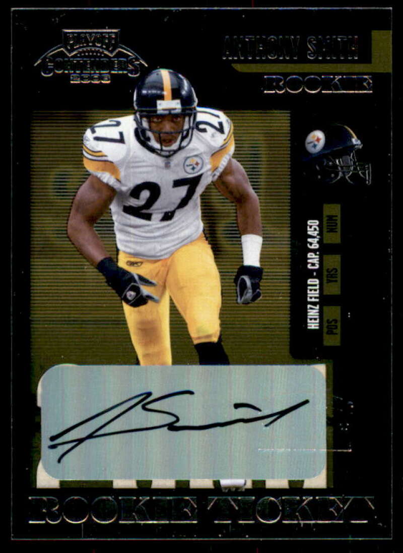 Anthony Smith AU RC Rookie Card 2006 Playoff Contenders #206  Image 1
