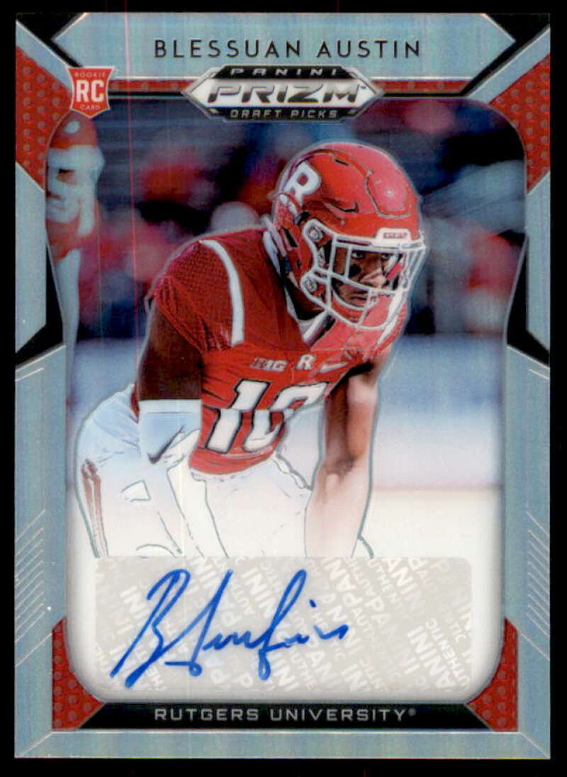 Blessuan Austin Rookie Card 2019 Panini Prizm Draft Picks Autograph Prizms #264  Image 1