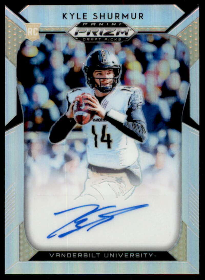 Kyle Shurmur Rookie Card 2019 Panini Prizm Draft Picks Autograph Prizms #211  Image 1