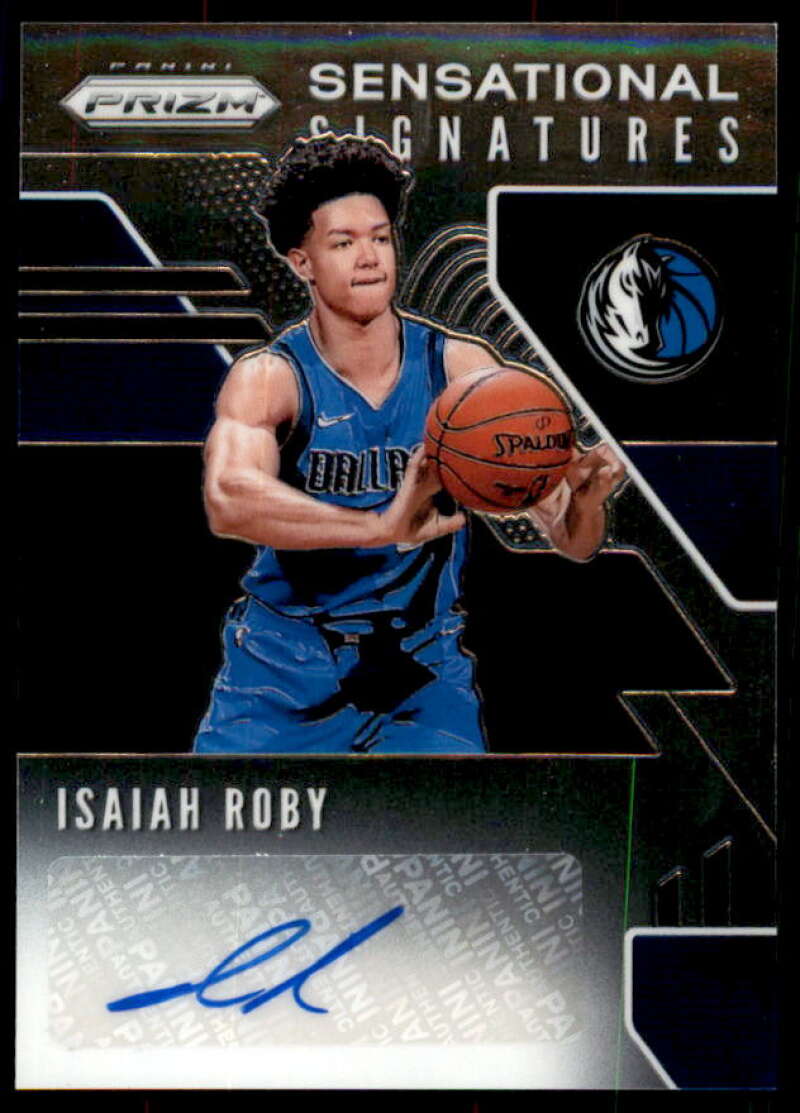 Isaiah Roby Rookie Card 2019-20 Panini Prizm Sensational Signatures #4  Image 1