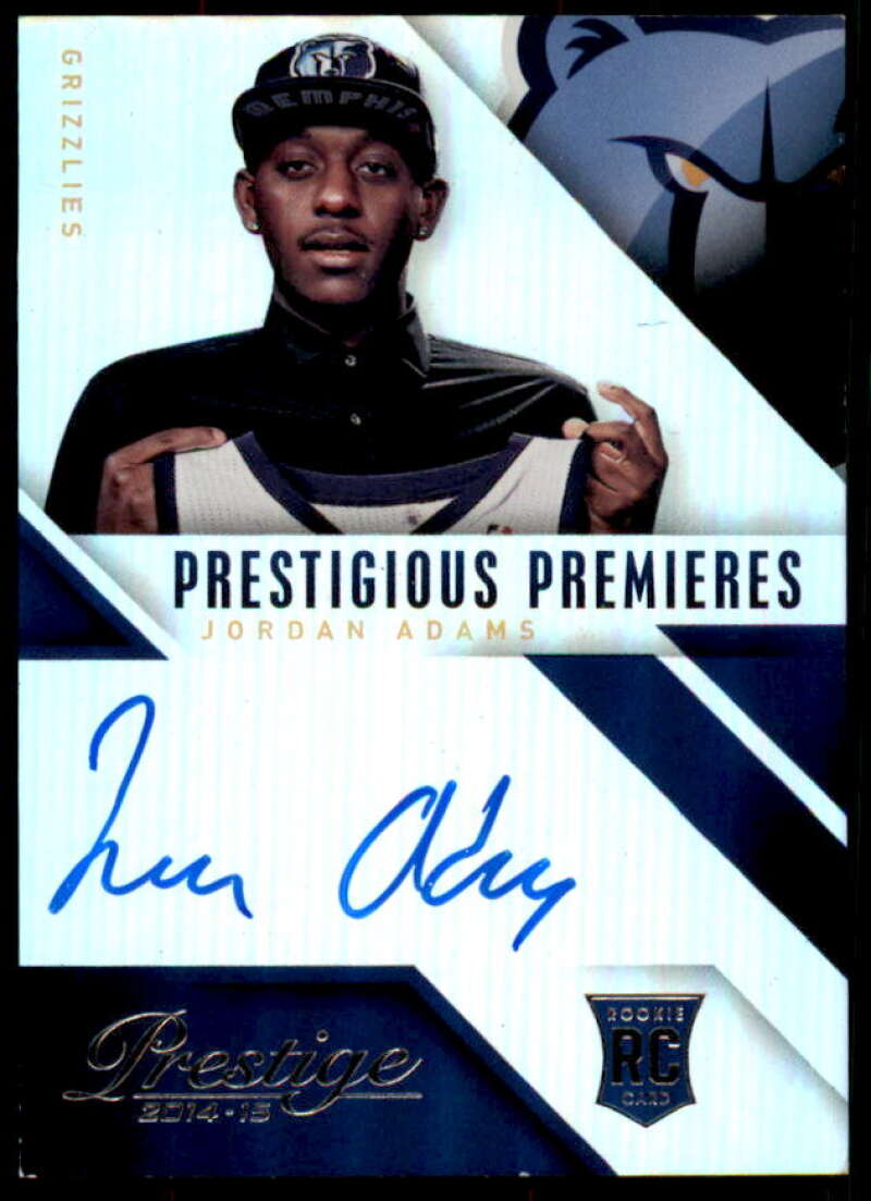 Jordan Adams Rookie 2014-15 Prestige Prestigious Premieres Signatures #PPJA  Image 1