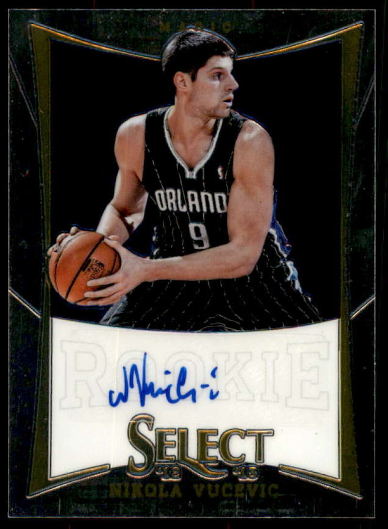 Nikola Vucevic AU/399 RC Rookie Card 2012-13 Select #180  Image 1