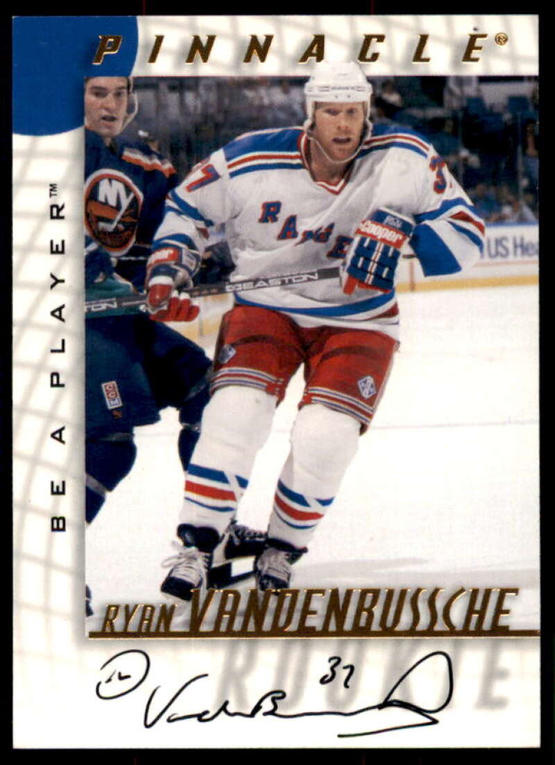 Ryan Vandenbussche Card 1997-98 Be A Player Autographs #223  Image 1