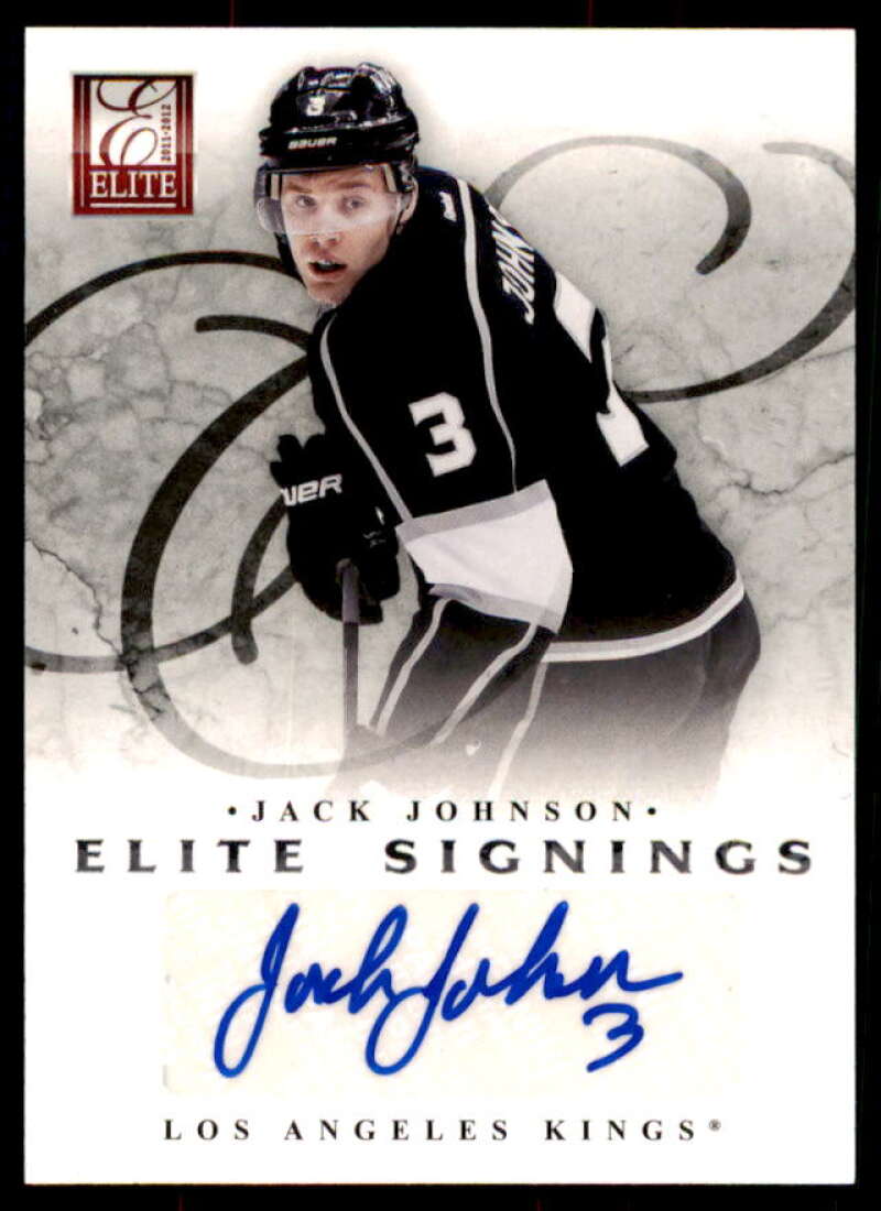 Jack Johnson Rookie Card 2011-12 Elite Signings #72  Image 1