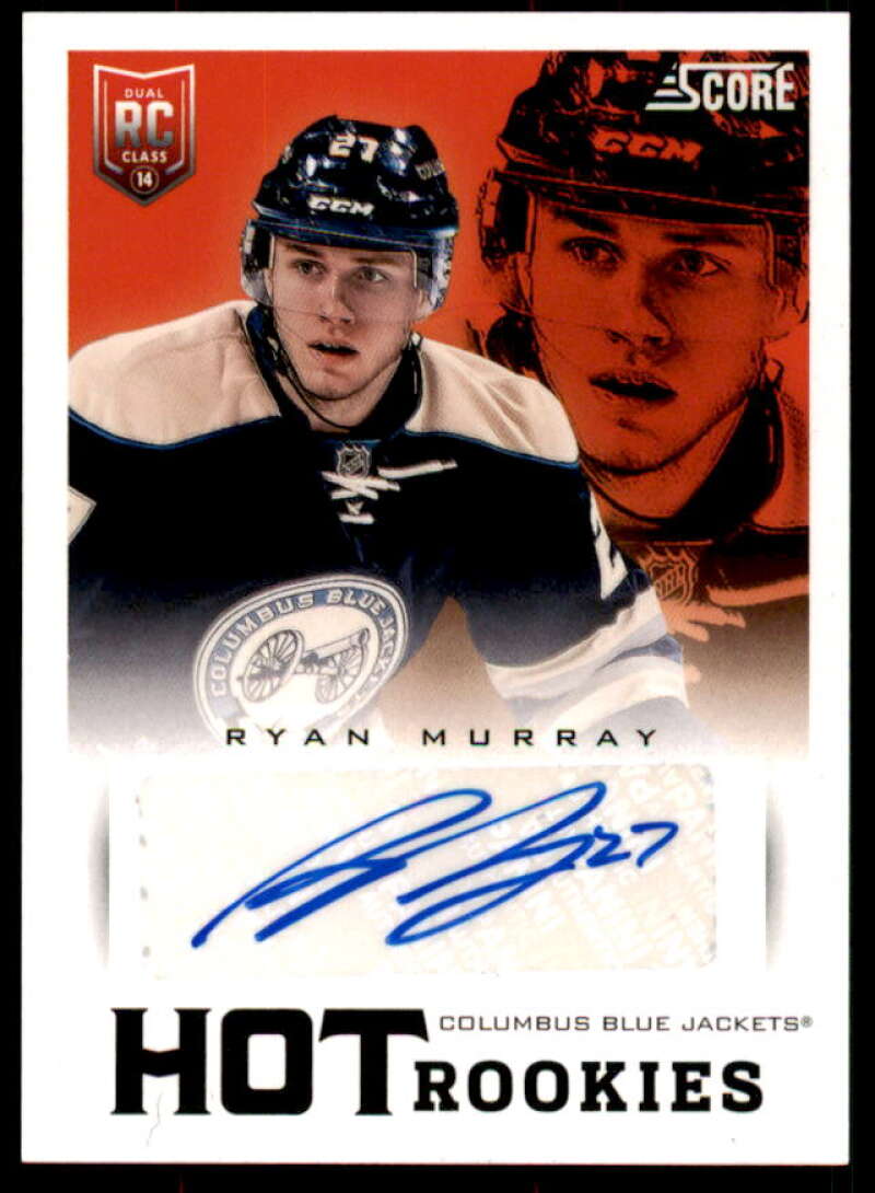 Ryan Murray Rookie Card 2013-14 Score Hot Rookie Signatures #694  Image 1