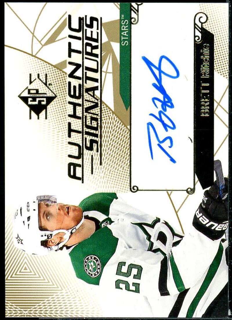 Brett Ritchie Rookie Card 2018-19 SP Authentic Signatures #ASBR  Image 1