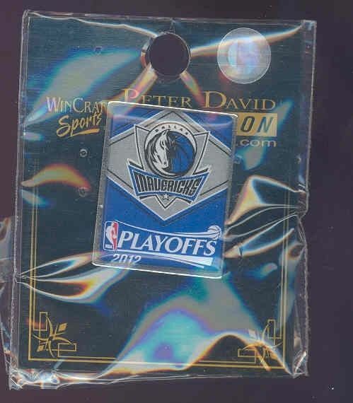 2012 peter david collection wincraft sports PLAYOFFS DALLAS MAVERICKS NBA pin Image 1