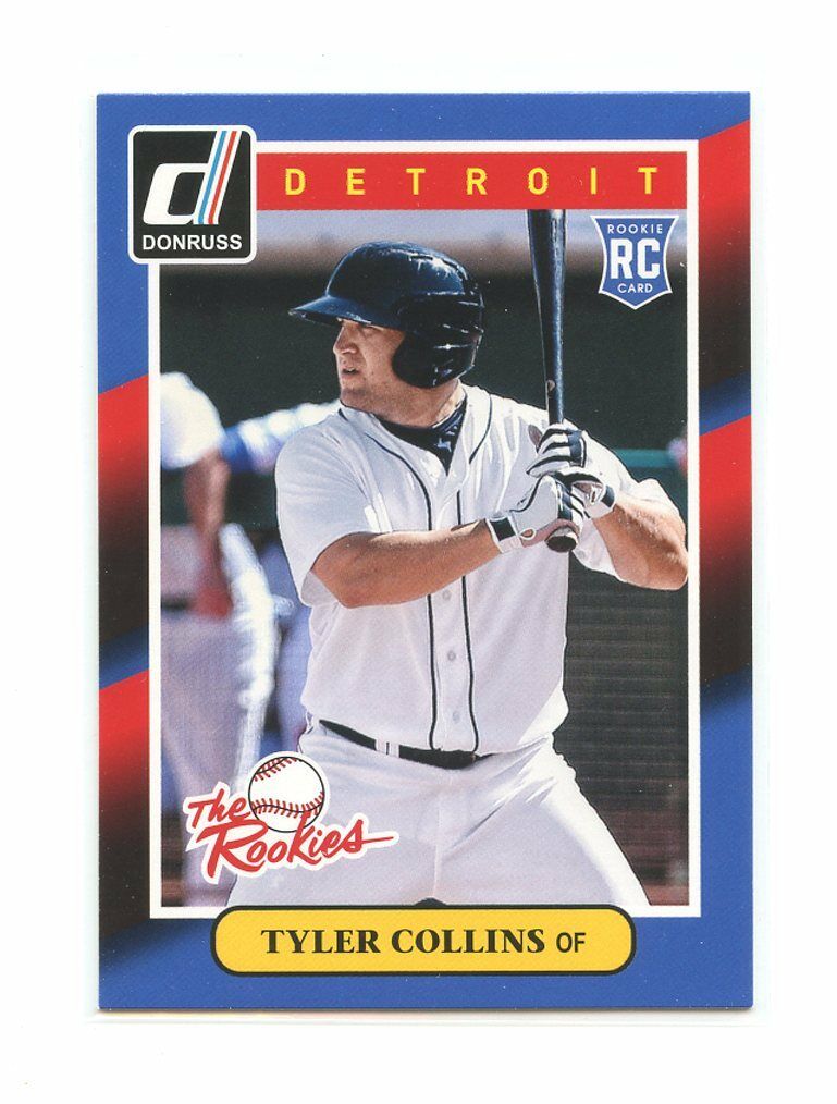 2014 Donruss The Rookies #23 Tyler Collins Detroit Tigers rookie card Image 1