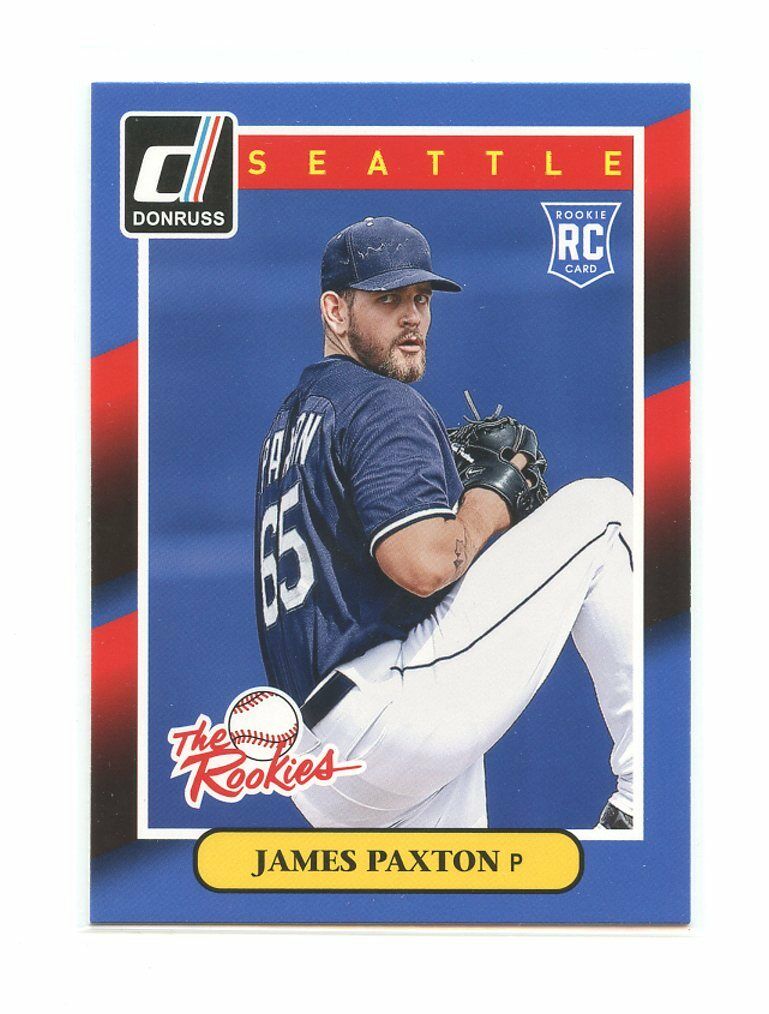 2014 Donruss The Rookies #52 James Paxton Seattle Mariners rookie card Image 1