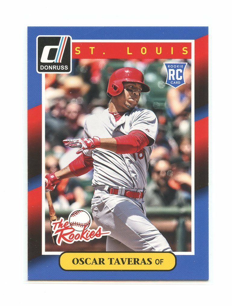 2014 Donruss The Rookies #42 Oscar Taveras Kansas City Royals rookie card Image 1
