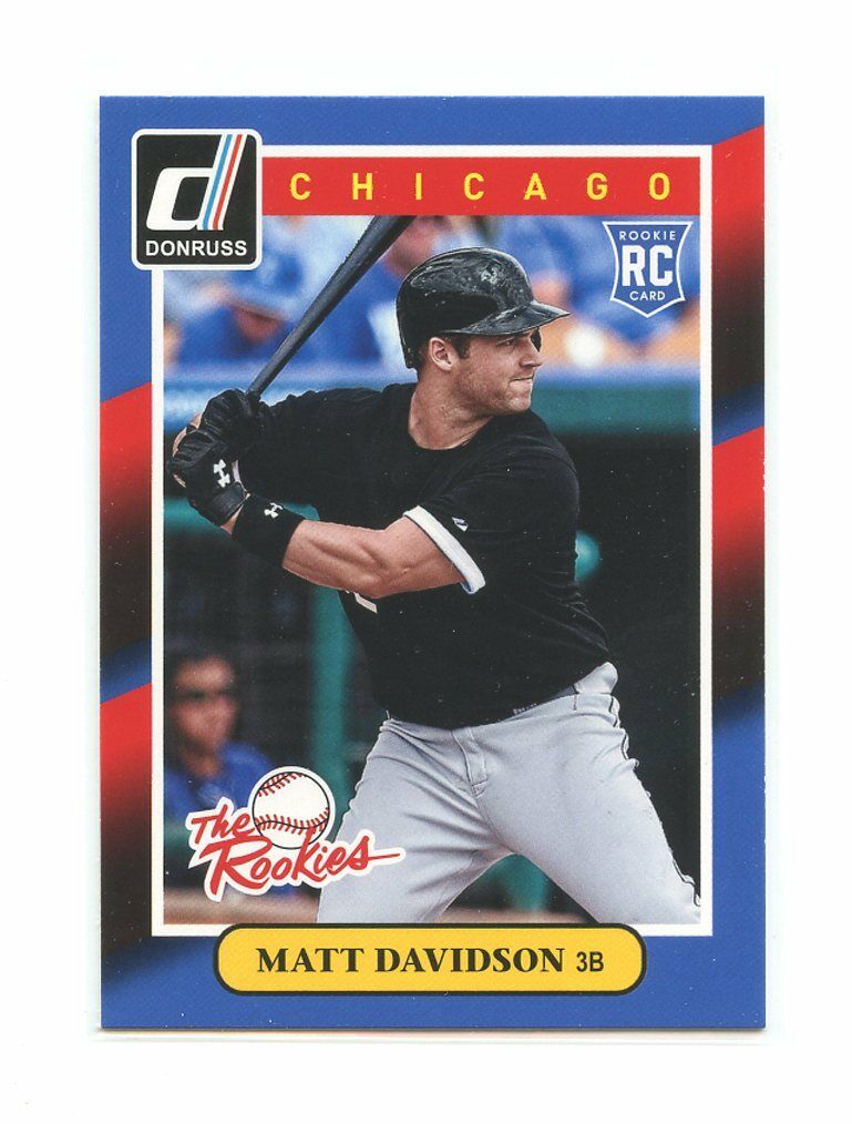 2014 Donruss The Rookies #25 Matt Davidson Chicago White Sox rookie card Image 1