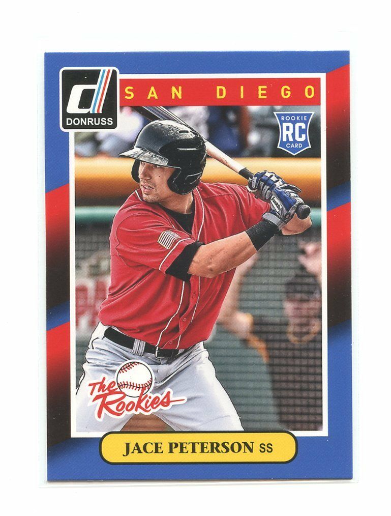 2014 Donruss The Rookies #63 Jace Peterson San Diego Padres rookie card Image 1