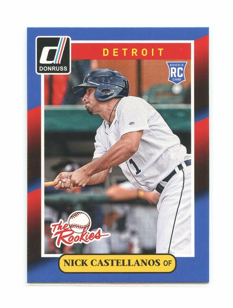 2014 Donruss The Rookies #3 Nick Castellanos Detroit Tigers rookie card Image 1