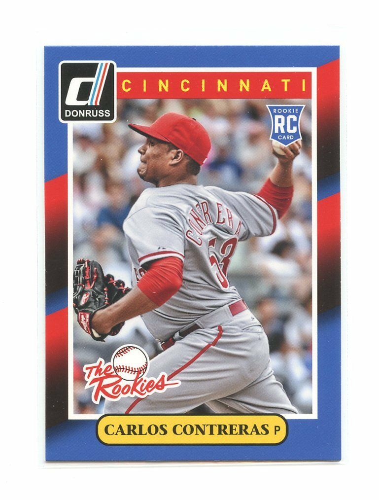 2014 Donruss The Rookies #64 Carlos Contreras Cincinnati Reds rookie card Image 1