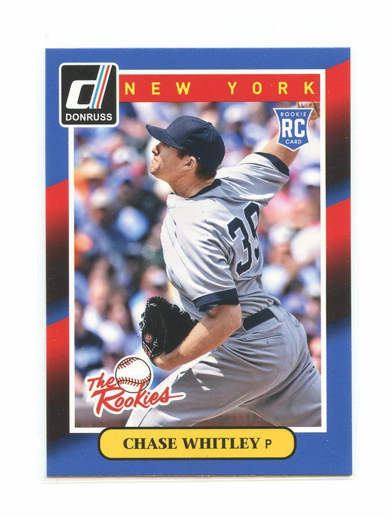 2014 Donruss The Rookies #81 Chase Whitley New York Yankees rookie card Image 1