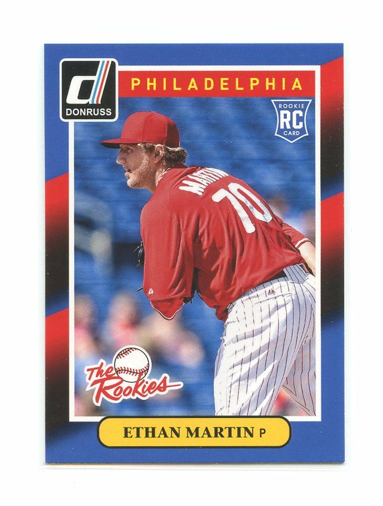 2014 Donruss The Rookies #36 Ethan Martin Philadelphia Phillies rookie card Image 1