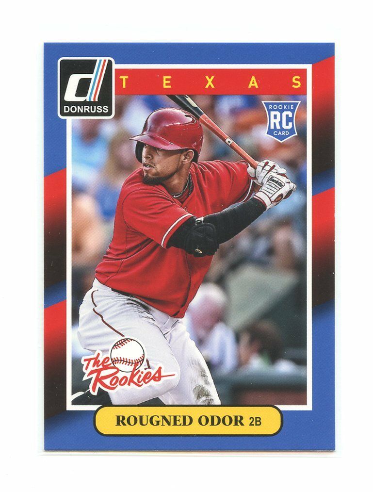 2014 Donruss The Rookies #46 Rougned Odor Texas Rangers rookie card Image 1