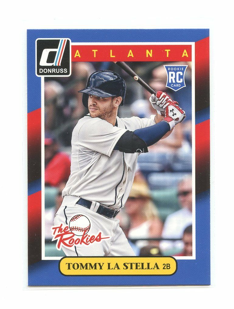 2014 Donruss The Rookies #68 Tommy La Stella Atlanta Braves rookie card Image 1