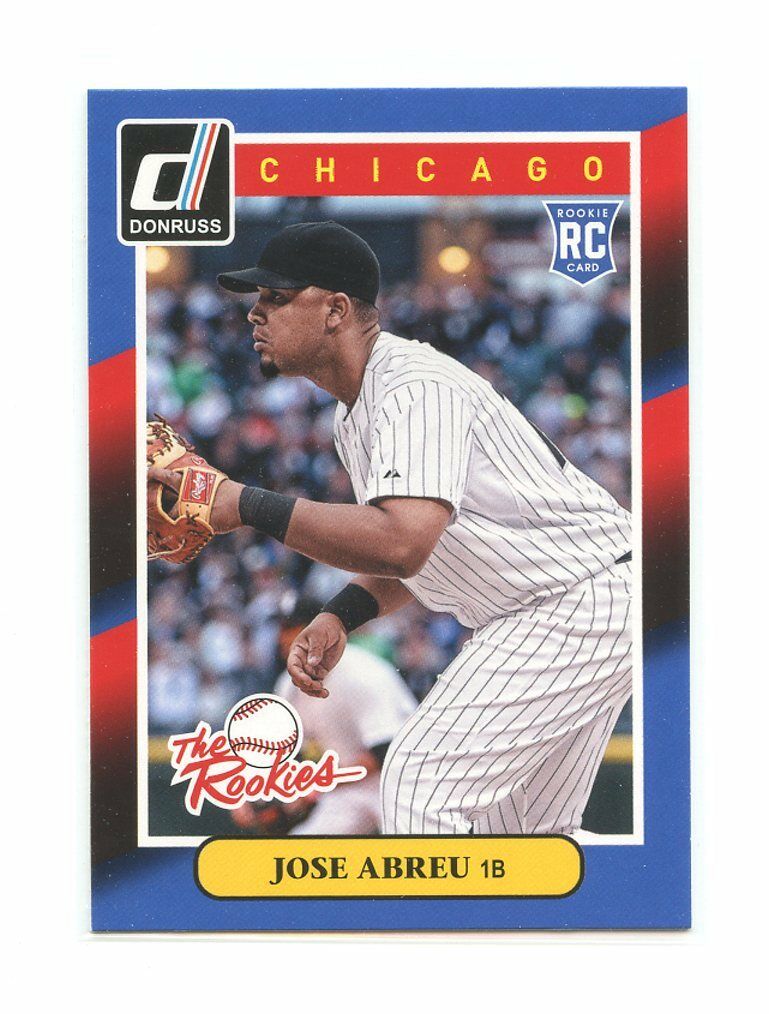 2014 Donruss The Rookies #17 Jose Abreu Chicago White Sox rookie card Image 1