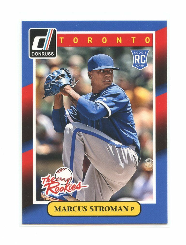 2014 Donruss The Rookies #47 Marcus Stroman Toronto Blue Jays rookie card Image 1