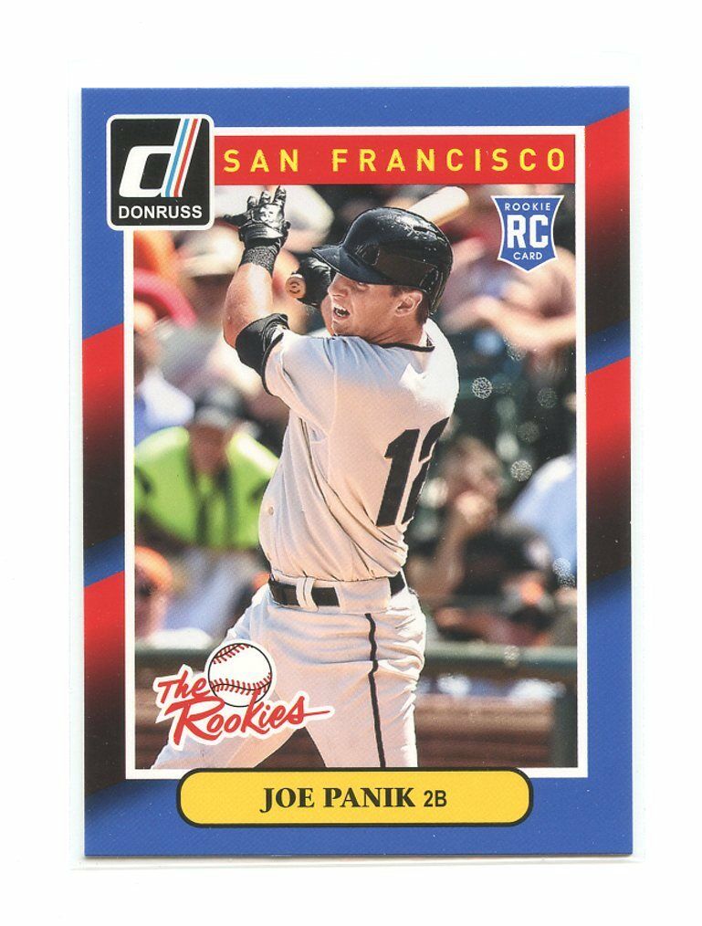 2014 Donruss The Rookies #70 Joe Panik San Francisco Giants rookie card Image 1