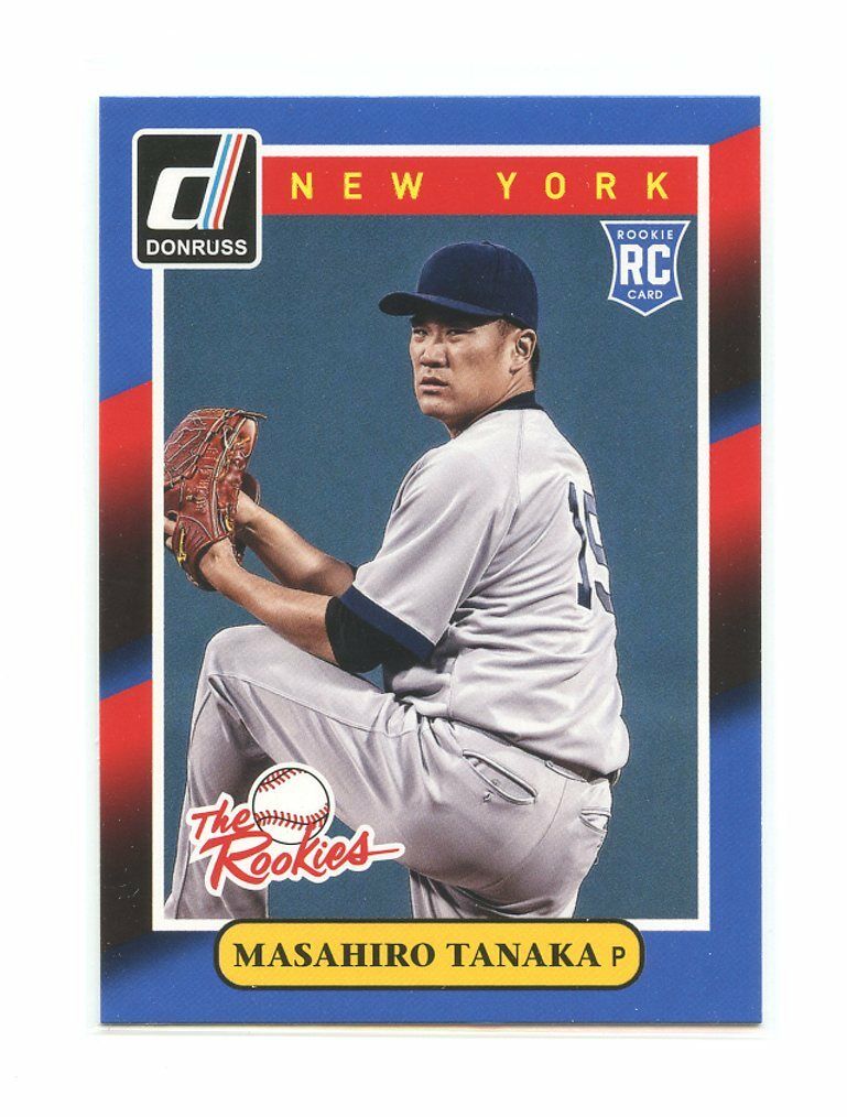 2014 Donruss The Rookies #18 Masahiro Tanaka New York Yankees rookie card Image 1