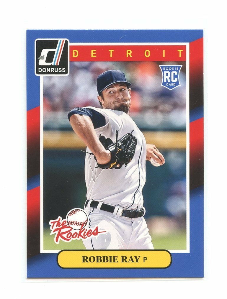 2014 Donruss The Rookies #58 Robbie Ray Detroit Tigers rookie card Image 1