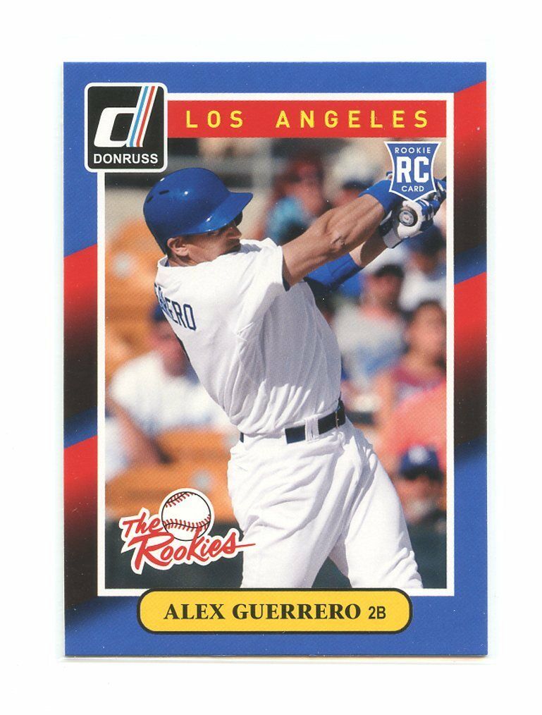 2014 Donruss The Rookies #19 Alex Guerrero Los Angeles Dodgers rookie card Image 1