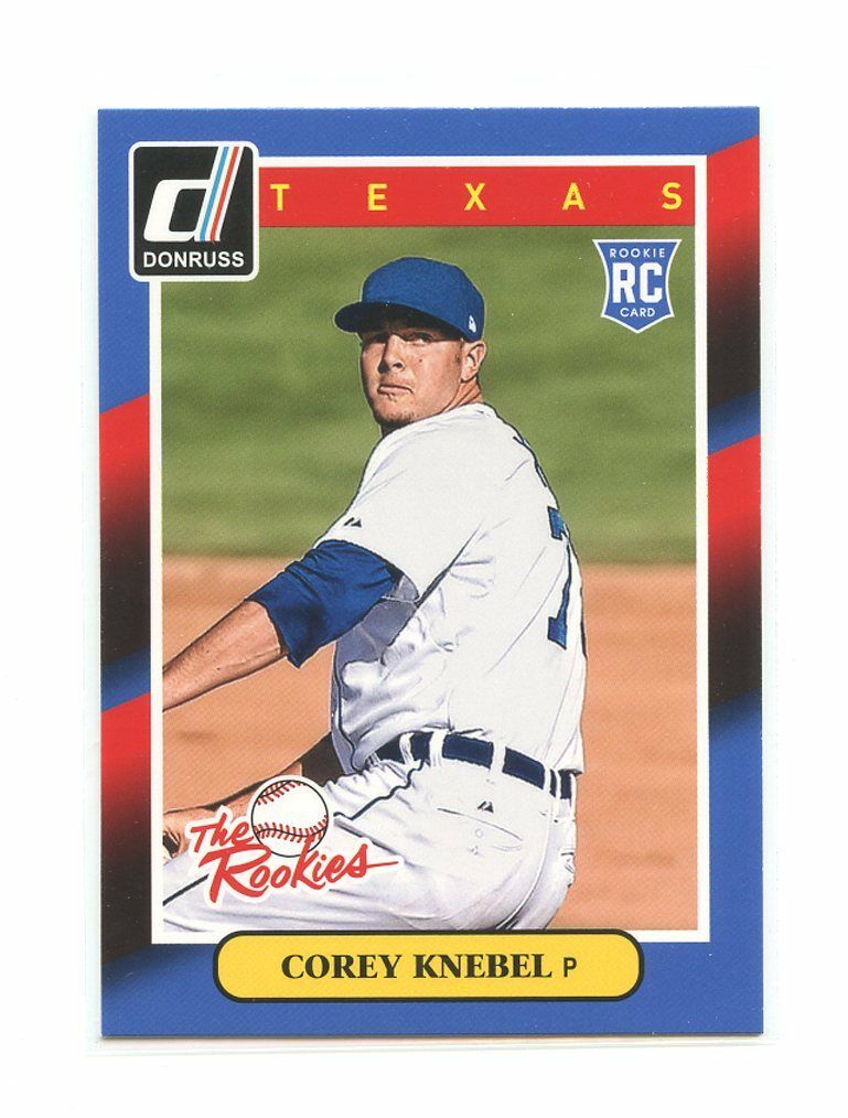 2014 Donruss The Rookies #59 Corey Knebel Texas Rangers rookie card Image 1