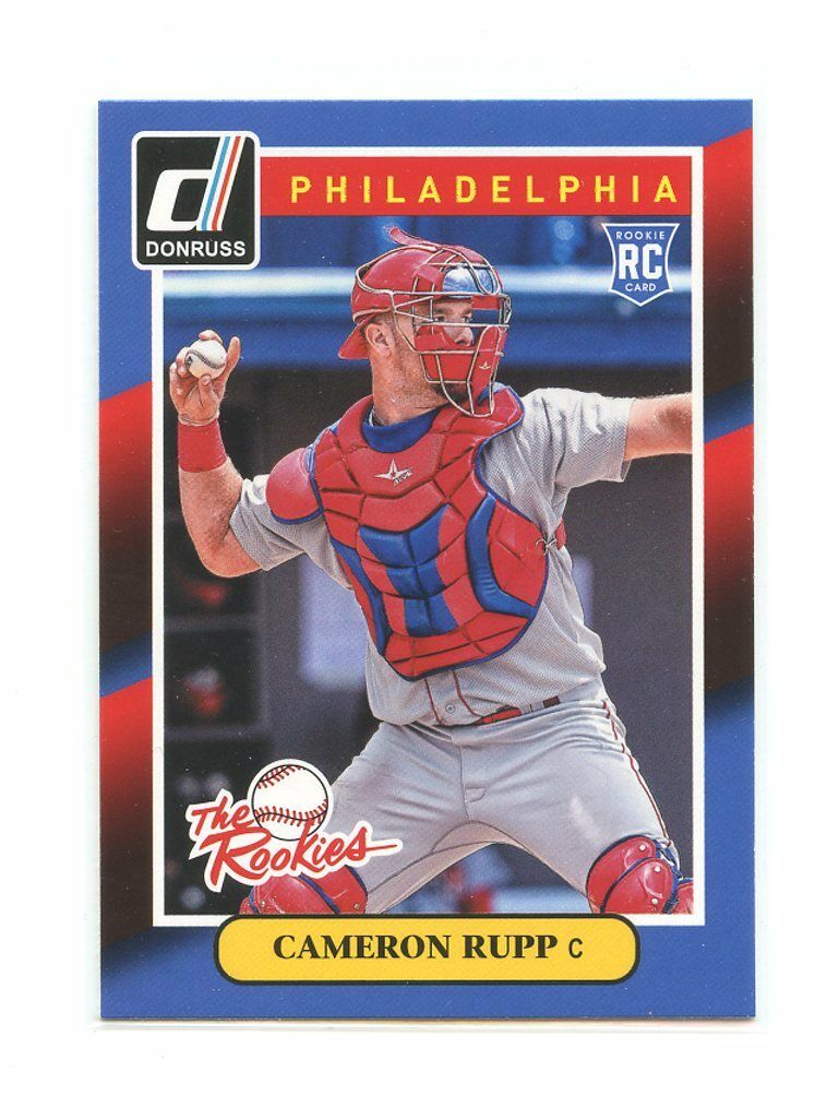 2014 Donruss The Rookies #11 Cameron Rupp Philadelphia Phillies rookie card Image 1