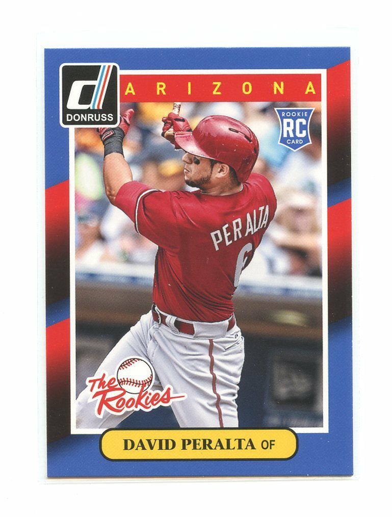 2014 Donruss The Rookies #93 David Peralta rookie card Image 1