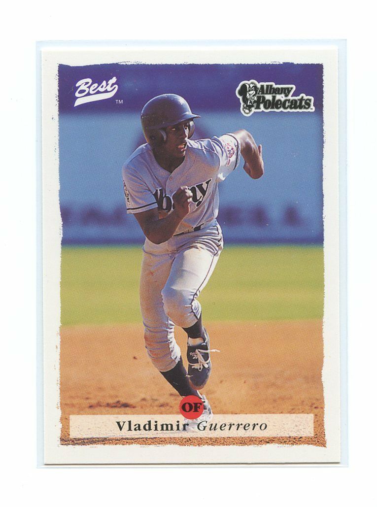 1995 Best #80 Vladimir Guerrero Albany Rookie Card Image 1