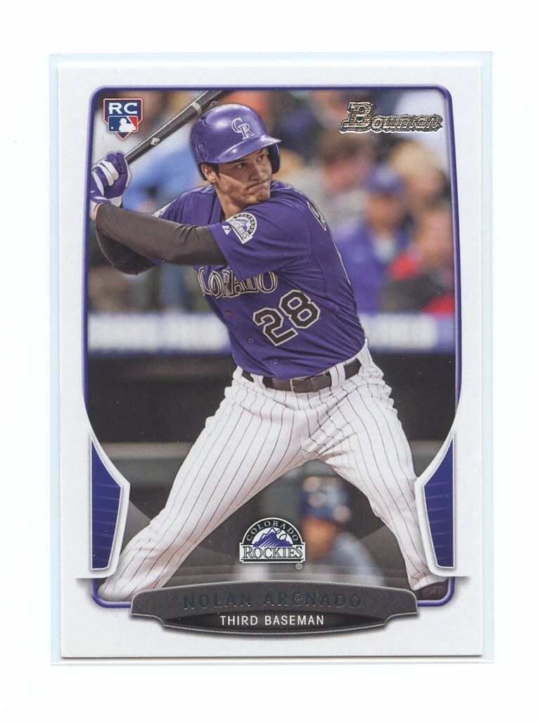 2013 Bowman Draft Picks n Prospects #41 Nolan Arenado Rockies Rookie Card Image 1