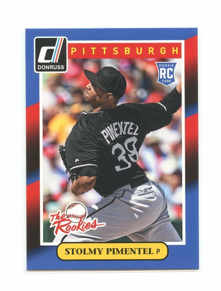 2014 Donruss The Rookies #72 Stolmy Pimentel Pittsburgh Pirates rookie card Image 1