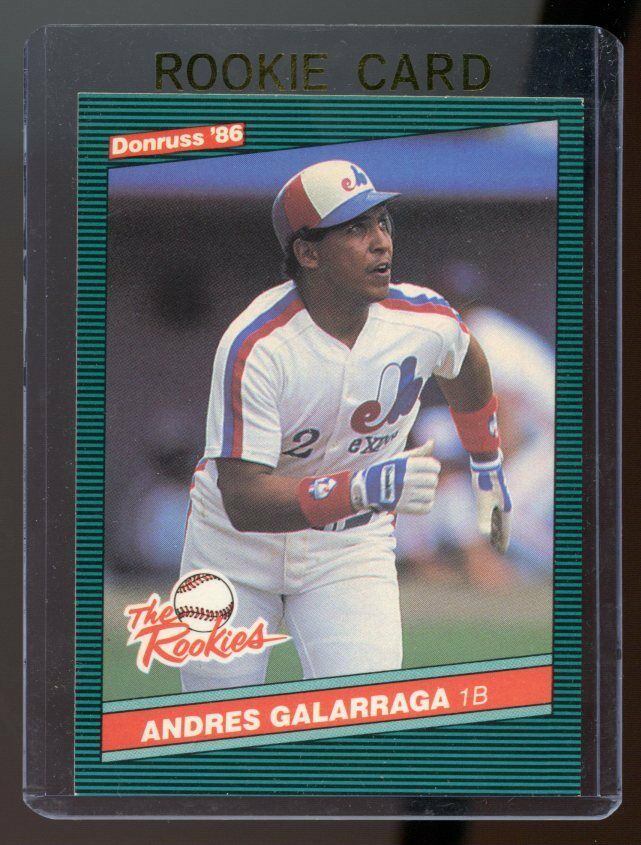 Andres Galarraga Montreal Expos Signed 8x10 Photograph 