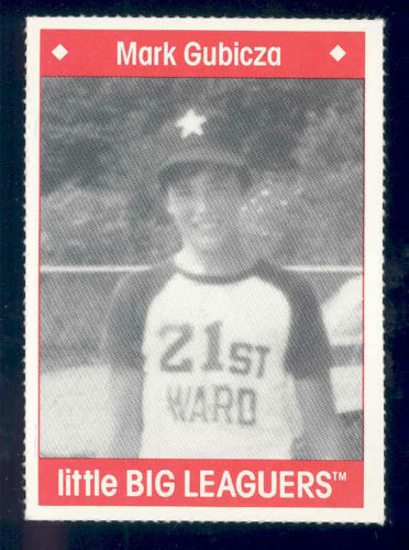 1990 Little Big Leaguers Mark Gubicza Royals Little League Photo Image 1