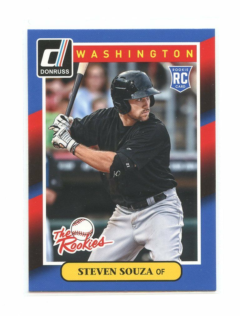 2014 Donruss The Rookies #77 Steven Souza Washington Nationals rookie card Image 1