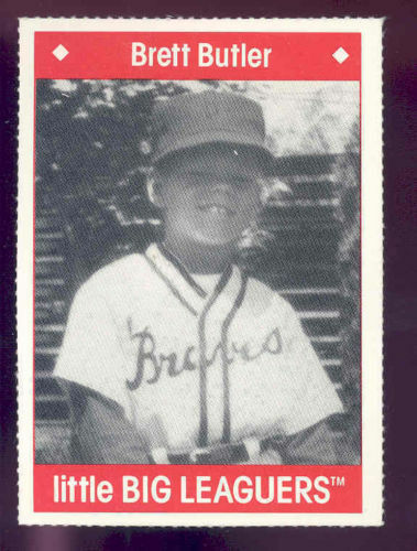 1990 Little Big Leaguers Brett Butler Giants Little League Photo Image 1