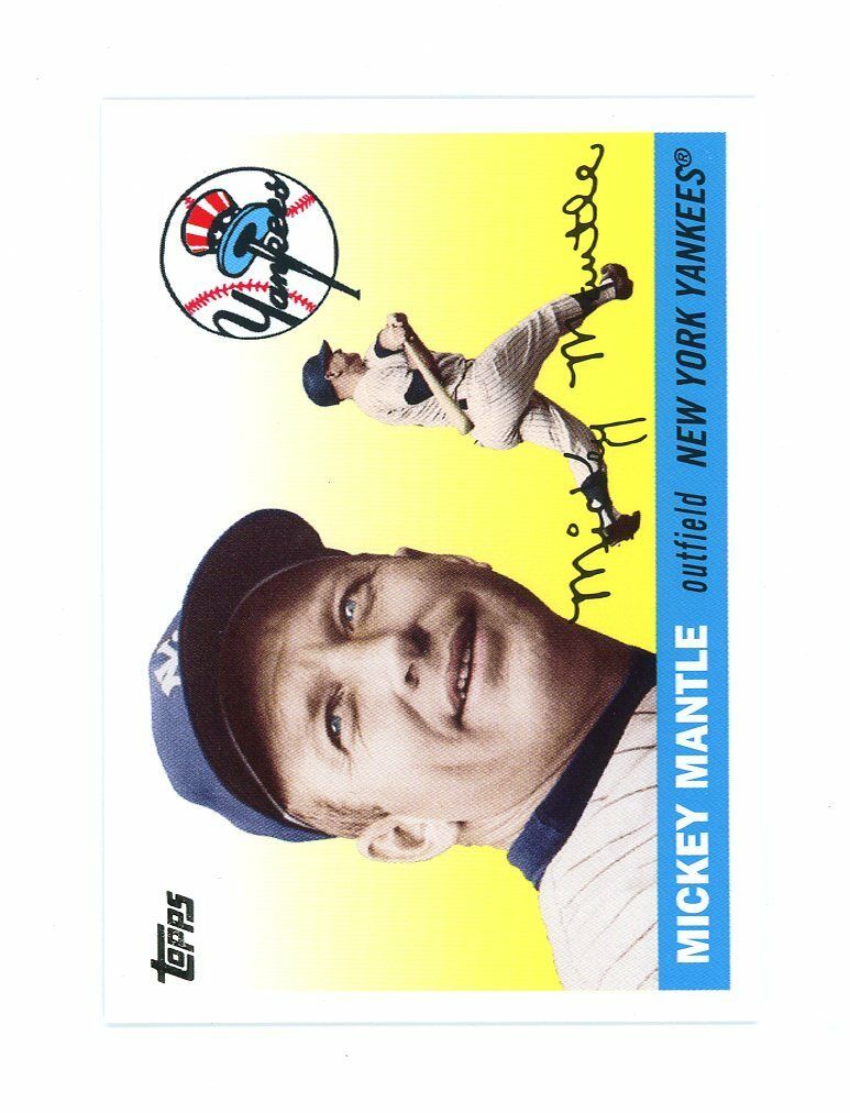 2008 Topps Mickey Mantle Store #MMS55 Mickey Mantle World Series Champ Card Image 1