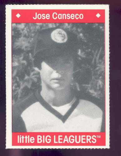 1990 Little Big Leaguers Jose Canseco Athletics Little League Photo Image 1