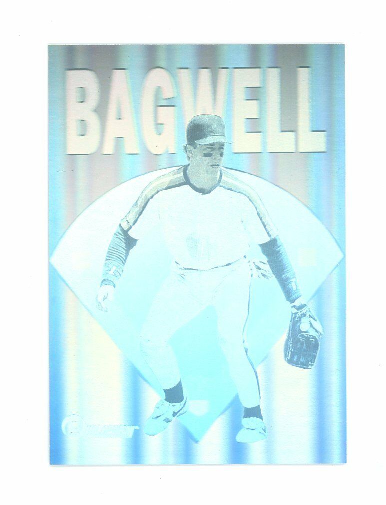 1992 Holoprism #R2 Jeff Bagwell Fielding Hologram Houston Astros Card Image 1