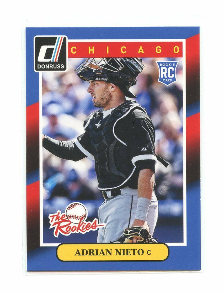 2014 Donruss The Rookies #79 Adrian Nieto Chicago White Sox rookie card Image 1