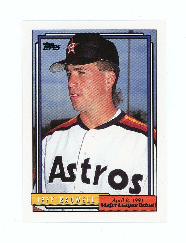 1992 Topps Major League Debut #7 Jeff Bagwell Houston Astros Card Image 1